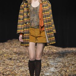 Abrigo de colores de la colección otoño/invierno 2013/2014 de Benetton