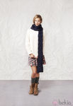 Jersey y falda de la línea Grey Flowers de la colección otoño/invierno 2013/2014 de Springfield
