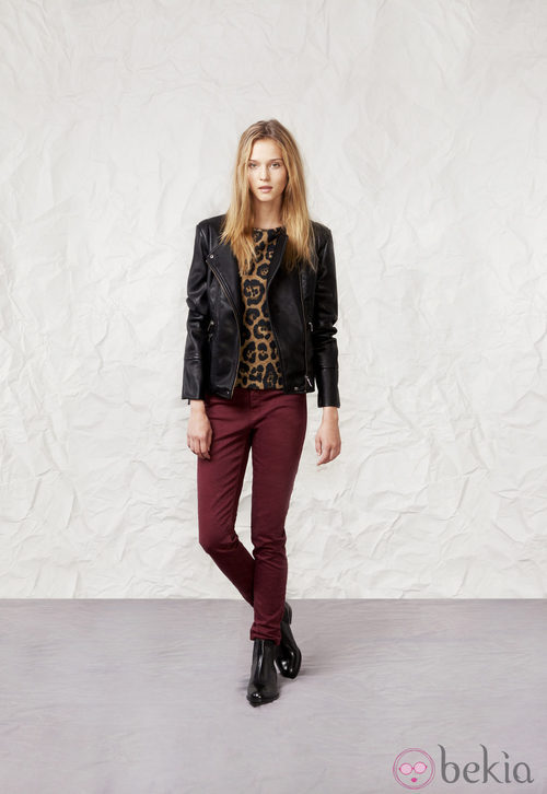 Pantalón y chaqueta de la línea Animalia de la colección otoño/invierno 2013/2014 de Springfield 