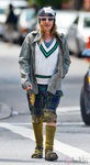 John Galliano de paseo por Nueva York