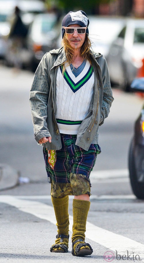 John Galliano de paseo por Nueva York