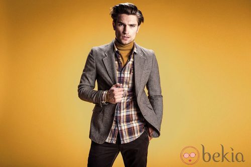 Camisa de cuadros de la colección otoño/invierno 2013/2014 de Antony Morato