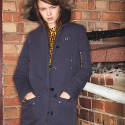 Abrigo azul de la colección otoño/invierno 2013/2014 de Fred Perry