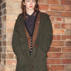 Abrigo verde de la colección otoño/invierno 2013/2014 de Fred Perry