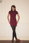 Vestido rojo de la colección otoño/invierno 2013/2014 de Fred Perry