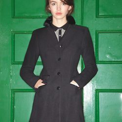Abrigo negro de la colección otoño/invierno 2013/2014 de Fred Perry