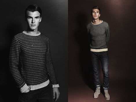 Look masculino de la colección otoño/invierno 2013/2014 de Adolfo Dominguez