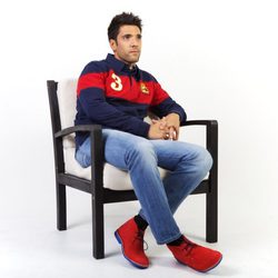 Polo de rayas de la colección invierno 2014 de Paco Cecilio