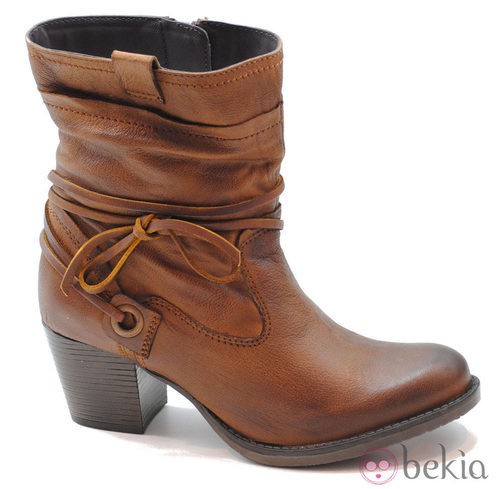 Botas de tacón color camel de la colección otoño/invierno 2013/2014 de Xti