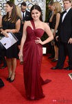 Ariel Winter con un vestido de Mikael D en la alfombra roja de los Globos de Oro 2014