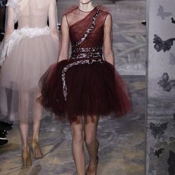 Vestido bailarina de la colección primavera/verano 2014 Alta Costura de Valentino en la Semana de la Moda de París 
