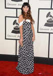 Foxes con un vestido de Vivienne Westwood en la alfombra roja de los Premios Grammy 2014