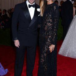 El diseñador Tom Ford y Joan Smalls