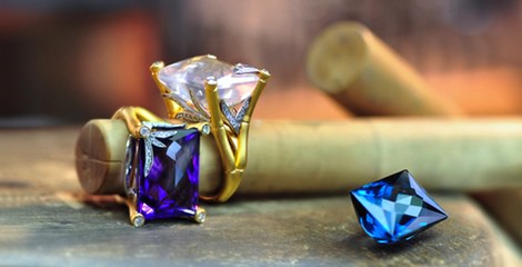 Anillos de la colección 'Bambú' de Carrera y Carrera