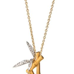 Collar de oro de la colección 'Bambú' de Carrera y Carrera