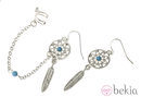 Pendientes de la línea 'Indian Ocean' de la colección primavera/verano 2014 de Claire's