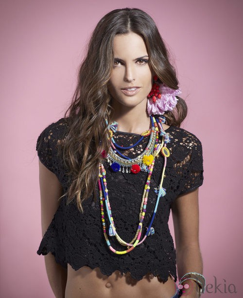 Izabel Goulart imagen de la colección primavera/verano 2014 de Suiteblanco