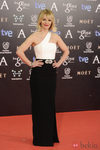 María Adánez con un vestido de Paule Ka. en la alfombra roja de los Goya 2014