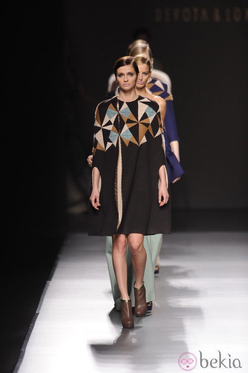 Carrusel final de Devota & Lomba en Madrid Fashion Week otoño/invierno 2014/2015