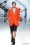 Look masculino de la colección otoño/invierno 2014/2015 de Davidelfin en Madrid Fashion Week