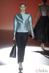 Pantalón y blusa de la colección otoño/invierno 2014/2015 de Hannibal Laguna en Madrid Fashion Week
