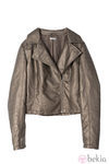 Chaqueda de cuero de la colección primavera/verano 2014 de Lavand