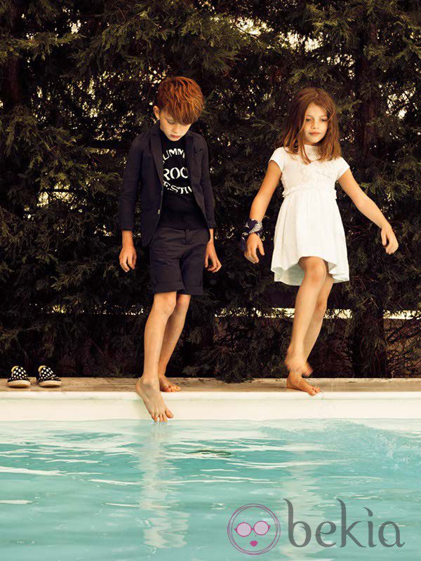 Imagen de la campaña 'Lucky and ceremony day' de IKKS Junior