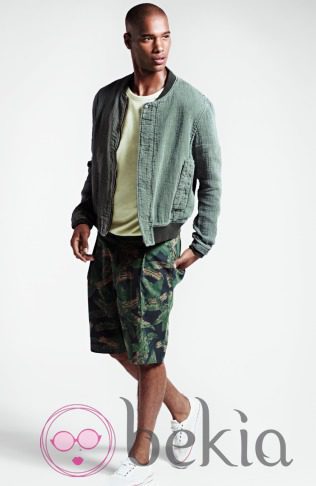 Chaqueta verde de la colección masculina primavera/verano 2014 de H&M
