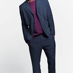Traje azul de la colección masculina primavera/verano 2014 de H&M