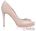 Zapatos de tacón nude de la colección primavera/verano 2014 de Pura López
