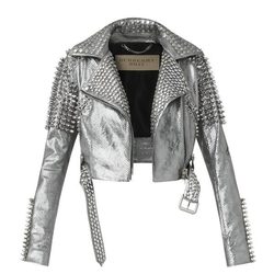 Chaqueta de pinchos de la colección primavera/verano 2014 de Burberry Brit