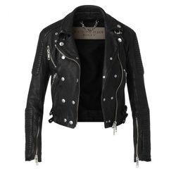Chaqueta negra de la colección primavera/verano 2014 de Burberry Brit