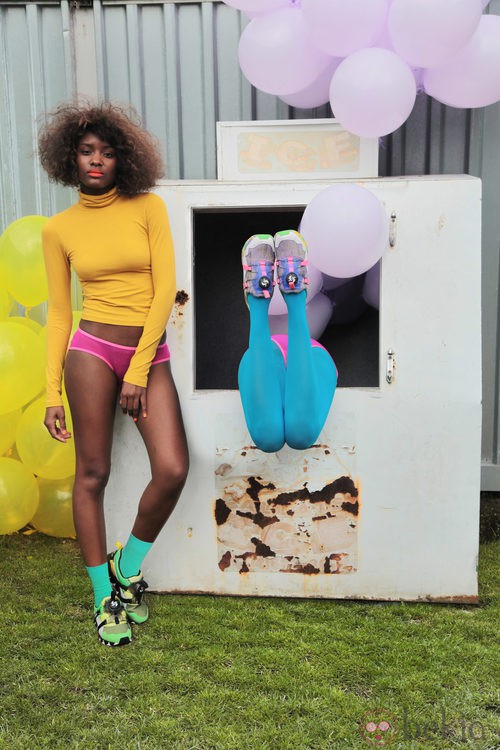 Par de zapatillas de deporte de la coleccion 'Girls of Blaze Disc Collection' de Solange Knowles para Puma