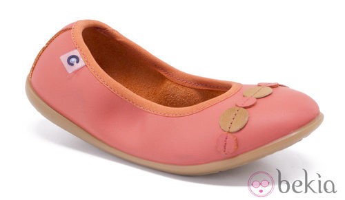 Bailarina color coral de la colección primavera/verano 2014 de Conguitos