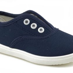 Zapatilla azul marino de la colección primavera/verano 2014 de Conguitos