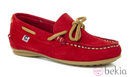 Mocasín rojo de la colección primavera/verano 2014 de Conguitos
