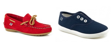 Mocasín rojo de la colección primavera/verano 2014 de Conguitos