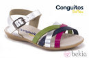 Sandalia multicolor de la colección primavera/verano 2014 de Conguitos