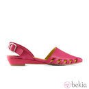 Sandalia fucsia de la colección primavera/verano 2014 de Sixtyseven