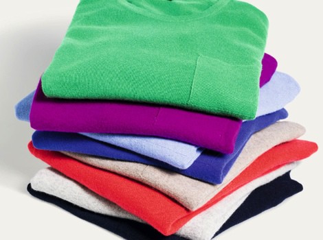 Gama de jerséis para hombre de la línea 'Light Cachemire United Colors of Benetton'