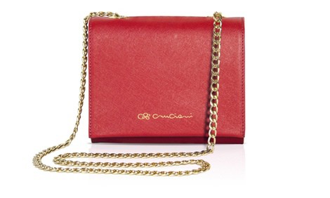 Bolso rojo de la colección primavera/verano 2014 de Cruciani C