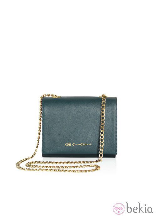 Bolso verde de la colección primavera/verano 2014 de Cruciani C