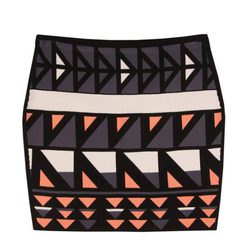 Falda ajustadada de tubo estampada de la colección primavera/verano 2014 de Rachel Roy
