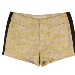 Short de tweed en color mostaza de la colección primavera/verano 2014 de Rachel Roy