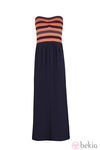 Vestido largo con escote palabra de honor de la colección primavera/verano 2014 de Rachel Roy