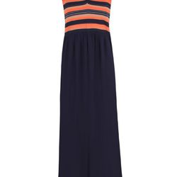 Vestido largo con escote palabra de honor de la colección primavera/verano 2014 de Rachel Roy