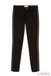 Pantalón negro con franja lateral de la colección primavera/verano 2014 de Rachel Roy
