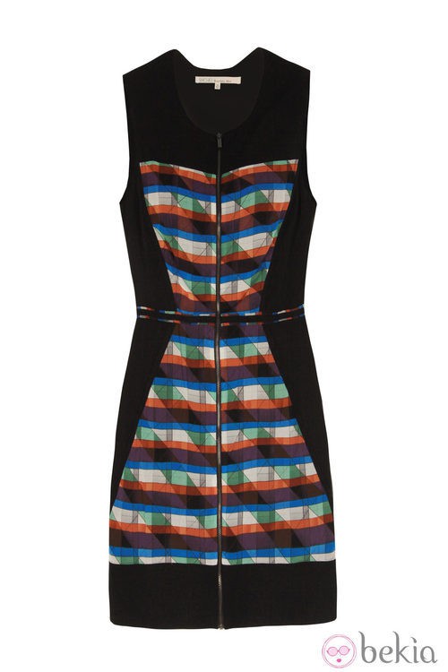 Vestido de tirantes con estampado geométrico de la colección primavera/verano 2014 de Rachel Roy