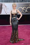 Nicole Kidman con un diseño de L'Wren Scott en la gala de los Premios Oscar 2013
