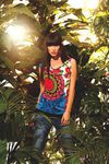 Camiseta de tirantes estampada de la colección primavera/verano 2014 de Smash!